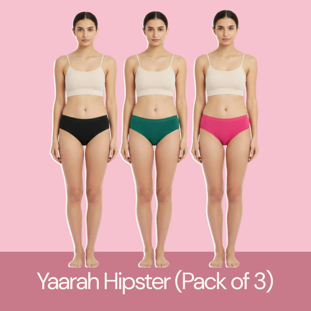 Yaarah Bamboo Hipster (Pack of 3)